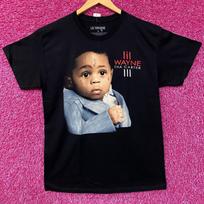 Lil Wayne Tha Carter III Albumas Hip-Hopas 100% Medvilnės Marškinėliai Vyriški Marškinėliai Viršus S gray