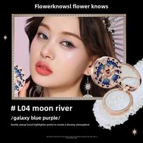 Flower Knows Little Angel Collection Embossed Highlighter vaiduoklis balta spalva