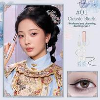 Flower Knows  Eyeliner Cloud Collar Collection Long-lasting Waterproof Lash-Lengthening Non-Smudge Fine Natural baklažanų spalva