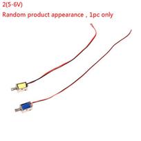 1pc DC 3V 5V 6V 9V 12V Mini Tiny Push-Pull Square Solenoid Through Type Electromagnet Stroke 4mm