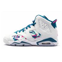 Jordan 6 Retro Baltas Lazerinis Fuksija Žalias Abyss GS 543390-153 40