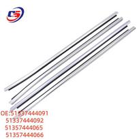 BMW X5 G05 Model 51337444092 Electroplated Outer Water Deflector Seal Strip 51337444091, 51337444092, 51357444065, 51357444066