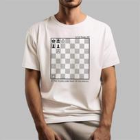By Paul Morphy 1856 White To Play And Mate In Two Moves Shirt Unisex T-Shirt XXL