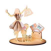 Medinis Gimtadienio Pinigų Laikiklis Gryniems Pinigams dovanoti 18-ojo 30-ojo 40-ojo 50-ojo 60-ojo Gimtadienio Šventės Pinigų Laikiklis Stovas Staigmenos Dovanos Jai Jam 30 years
