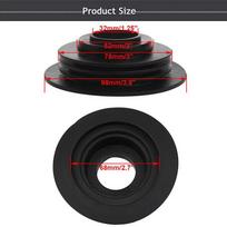 2Pcs Universal LED Headlight Dust Cover Rubber Seal Cap Waterproof Dustproof Dust Caps for Car Headlight Bulb Housing