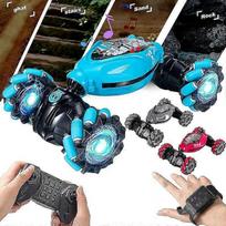 Rc Stunt  Car Gesture Sensing Twisting Vehicle Drift Car Driving Toy Gifts mėlyna