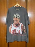 Dennis Rodman Shirt Dennis Rodman Charcoal Cotton T-shirt Unisex S-5XL Unisex T-Shirt XXXXL gray
