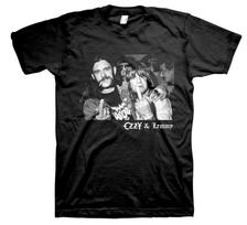 Naujas Autentiškas Ozzy Osbourne stiprintuvas Lemmy Hellraisers Motorhead Sunkiojo Metalo Grupės Marškinėliai Unisex T-shirt L