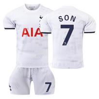 2324 Tottenham namų baltos kelnės Nr. 7 Sun Xinghe 10 Kane 9 Risaleson Futbolo apranga Sportinė apranga 18#