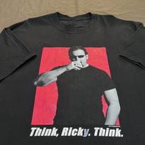 Retro Trailer Park Boys #034;Pagalvok, Ricky. Galvok.#034; Unisex triskilčių marškinėliai S5XL Unisex marškinėliai XL
