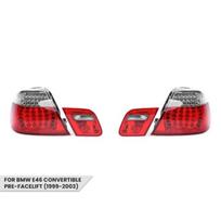 LED Galiniai Žibintai, komplektas skirtas BMW E46 cabrio (99-03)