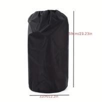 1 Propane Tank Cover – Made From Heavy-duty Oxford Cloth, Suitable for Outdoor Gas Tanks, and Reusable. 31x59cm juoda