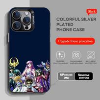 S-Saint Seiya Knights Zodiac phone Case for iPhone 17 11 12 Pro Max Plus Mini Air SE  16e 14 15 16 13 Soft Shell iPhone12mini