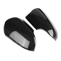 1 pora anglies pluošto stiliaus galinio vaizdo šoninio veidrodėlio apdailos dangtelis, tinkantis Toyota CHR black
