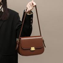 Bag Underarm Cross-body Tofu Wrapper Spring Summer Niche One-shoulder Leather Women's Bag ruda