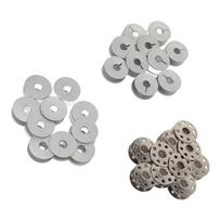 30 vnt. Lockstitch siuvimo mašinos šaudyklių rinkinys Pramoninis metalinis 55623A Su grioveliu Aliuminio oksidas 270010 Geležinis su
