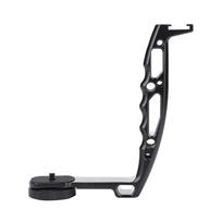 Priedas Zhiyun Crane 2 Aliuminio L laikiklis Prailgintas Vienos Rankenos Laikiklis Zhiyun Crane 2 Ronin S Stabilizatoriui juoda