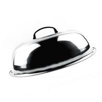 Puodo Dangtis Buitinis Nerūdijančio Plieno Wok Kepimo Garinimo Dangtis Daugiafunkcis Apvalus 40cm / 15.7in