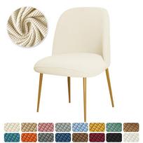 Žemos nugaros kėdės užvalkalas Akcentas Trumpos nugaros valgomojo kėdės užvalkalai Išlenkti maži kėdžių užvalkalai Elastingi tamprūs Funda Silla sėdynės užvalkalai 1pc Chair Cover