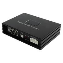 Car Stereo Amplifier Bluetooth 5.0 Audio Power Amplifier Black 4*45W Universal for Automobile