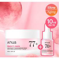 [ANUA] Peach 77 Niacin Enriched Cream Set 50 ml (+ Peach Serum 10 ml)