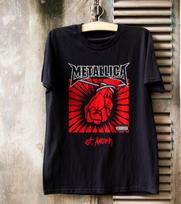 Metallica Grupė, Saint Anger, Komanda Unisex Juodi Marškinėliai Dydis S-5XL Unisex Marškinėliai L