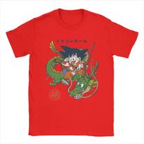 Dragon Ball Men Women Goku  Shenron T Shirts DBZ Cotton Clothing Novelty Short Sleeve Crew Neck Tee Shirt Idea TShirts S