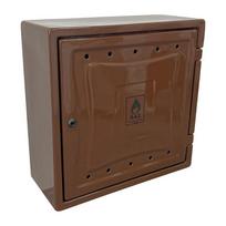 Plastikinis dujų skaitiklio dangtelis 250*600*600 mm su rudu galu - Dg P60*60Br