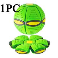 Children's Bouncing Ball,Magic Metaball,Magic Flying Saucer,Bouncy Ball,Kids Toy Ball,Parent-Child Interaction žalia