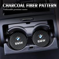 2 vnt. Automobilio interjero odinis padėkliukas nuo triukšmo vandens puodeliui BMW G80 G06 G07 G42 G14 G15 G16 F82 F20 F21 F83 M2 M3 M4 M5 M8