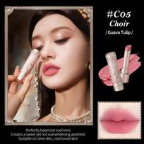 Flower Knows Little Angel Collection Matte Lipstick Private Label Lip Stick Custom Logo Long Lasting Korean Velvet Lipgloss burnočio rožinė spalva