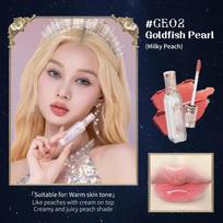 Flower Knows Moonlight Mermaid Skaidrus Lūpų Blizgesių Kolekcija Brangakmenių Lūpų Glazūra Maitinantis Veidrodinis Lūpų Plumper Blizgesys Makiažas 3.5ML aero
