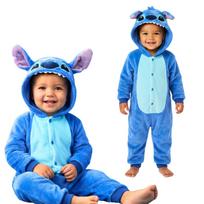 Piżama Onesie Przebranie Śpiochy Disney Stitch Niemowlę 80: 65-75 Cm