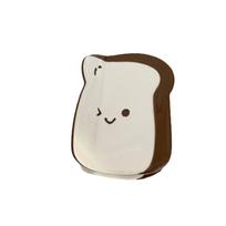 Cartoon Acetic Acid Grab Clip Simulation Bread Croissant Claw Clip Bread Shape Hair Claw  Daily white bread