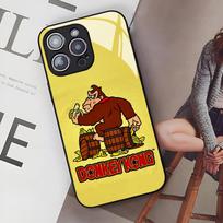 žaidimas Donkey Kong telefono dėklas, skirtas Iphone 16 15 14 12 11 13 Pro Max Mini X Xr Xs Se 8 Puls stiklinis dangtelis iPhone13 mini