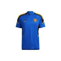 Adidas Manchester United futbolo marškinėliai vyriški mėlyni vidutinio dydžio GS2415 S