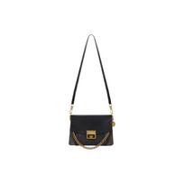 Givenchy dviejų spalvų odos ir zomšos GV3 peties rankinė Maža moteriška rankinė Juoda BB501CB033-002 Basic Set (Bag+Dust Bag)