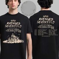 Avenged Sevenfold – Life Is But A Dream Tour 2026 Band TShirt Unisex T-Shirt S