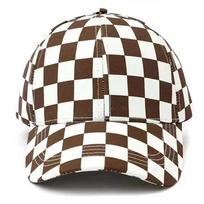 Pavasaris Vasara Nauja Juoda ir Balta Šachmatinė Langeliais Rūbuotas Kepurė su Snapeliu Retro Atsitiktinė Skrybėlė nuo Saulės Kelioninė Lauko Kepurė Madinga Adjustable