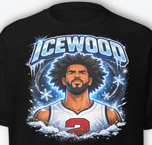 Cade Cunningham Icewood Shirt Pistons Basketball Tee Detroit Fan Playoff Shirt Unisex T-Shirt M