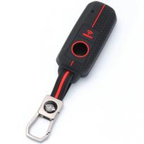 Silikoninis motociklo rakto dangtelis-nuotolinio valdymo pultelis, skirtas Yamaha T-Max Tmax530 Tmax560 - Raktų pakabukas