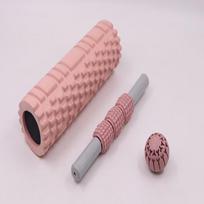 LISM 3-in-1 Yoga Foam Roller & Massage Set
