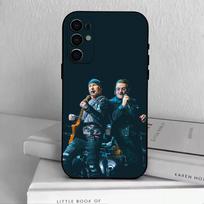 Band UU-U2  Phone Case For Samsung S25,S24,S21,S22,S23,S30,Ultra,S20,Plus,Fe,Soft Silicone Black Cover Samsung S24