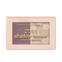 Eyeshadow - Max Factor 2000 Calorie Shadow Shaper - Shell Shadow Shade - Matte & Duo; iridescent - 4 g