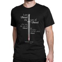 Men TShirt The Last Kingdom Uhtred Dark Soul Casual 100% Cotton Tee Shirt Class Unisex T-Shirt XXXL