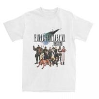 Men Women's Final Fantasy 7 VII Rebirth Game Gaming T Shirt Stuff 100% Cotton T- Unisex T-Shirt XXXL