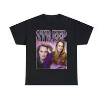 Meryl Streep Marškinėliai Meryl Streep Marškinėliai Meryl Streep klasikinis unisex marškinėlis Geriausias unisex marškinėlis M