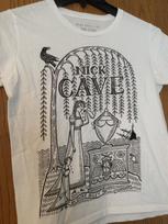 Nick Cave Klasikiniai medvilniniai unisex S4XL marškinėliai Unisex marškinėliai L gray