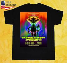 Super Furry Animals 30th anniversary tour T-SHIRT Full Size S to 5XL Unisex T-Shirt XL