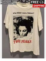 Twin Peaks Kas nužudė Laurą Palmer T-shirt Visas dydis S5XL Unisex T-shirt L black